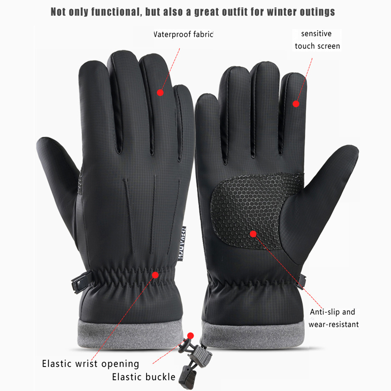 Waterproof Winter Gloves for M - Ski Glove Waterproof 评论和价格
