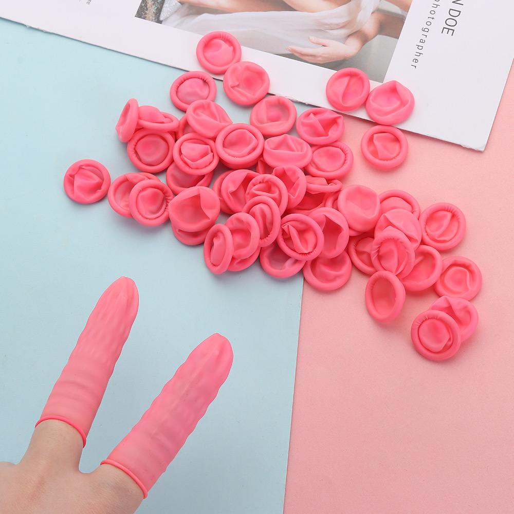 100/300PCS Non-slip Latex Disp - Latex Disposable Glove 评论和价格