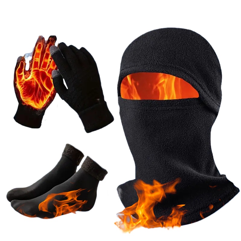3Pcs Winter Sports Thermal Hea - Heat Resistant Glove 评论和价格