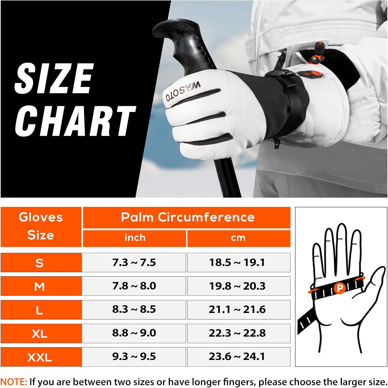 Professional USB Rechargeable  - Ski Glove Waterproof 评论和价格