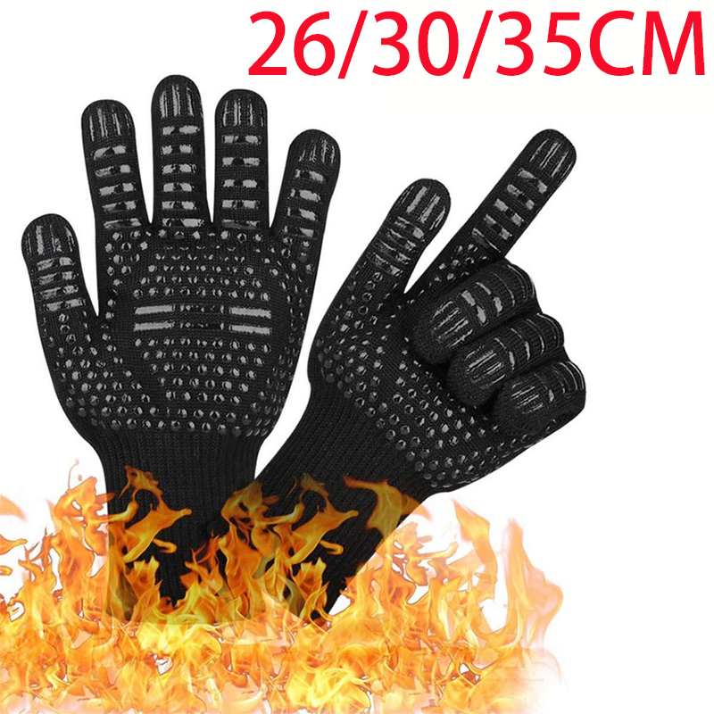 BBQ Gloves Flame Retardant Non - Heat Resistant Glove 评论和价格