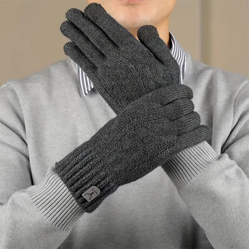 2026 Men's Thermal Wool Knitte - Wool Glove Lined 评论和价格